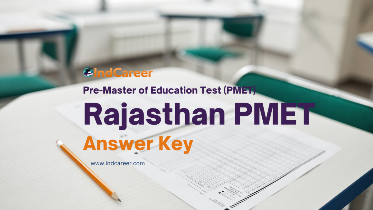 Rajasthan PMET Answer Key