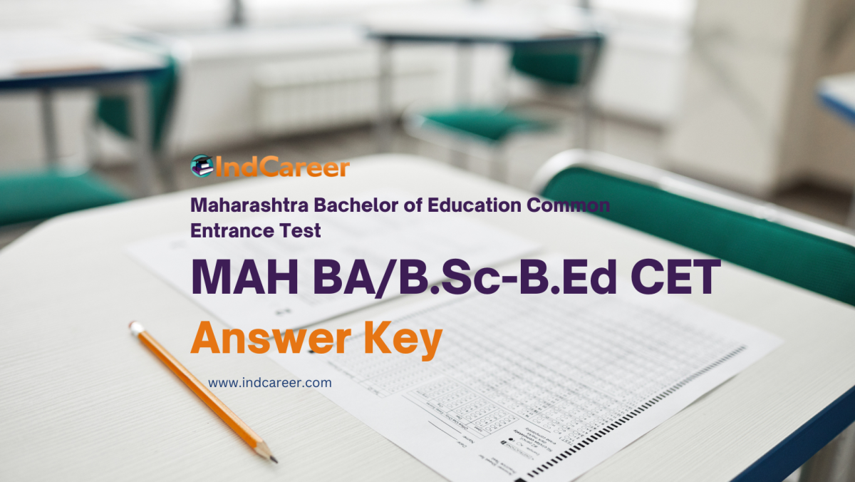 MAH BA/B.Sc-B.Ed CET Answer Key