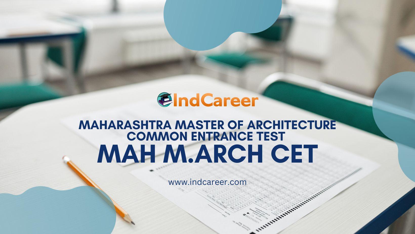 MAH M.Arch CET