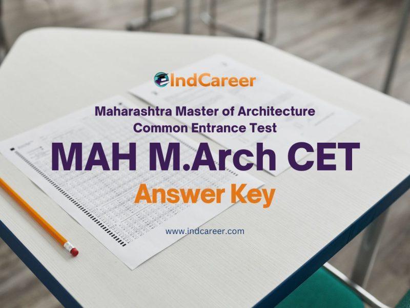 MAH M.Arch CET Answer Key