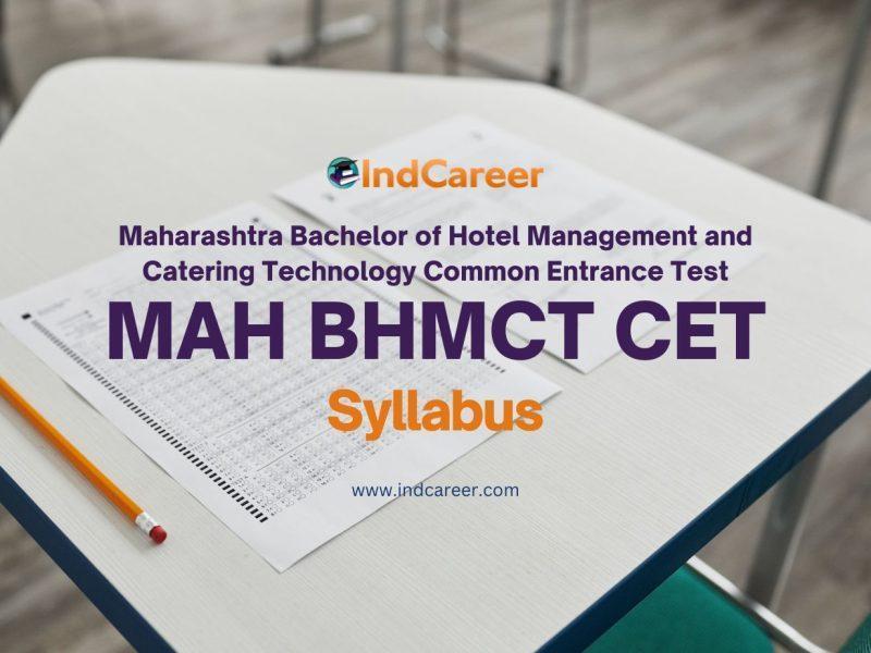 MAH BHMCT CET Syllabus