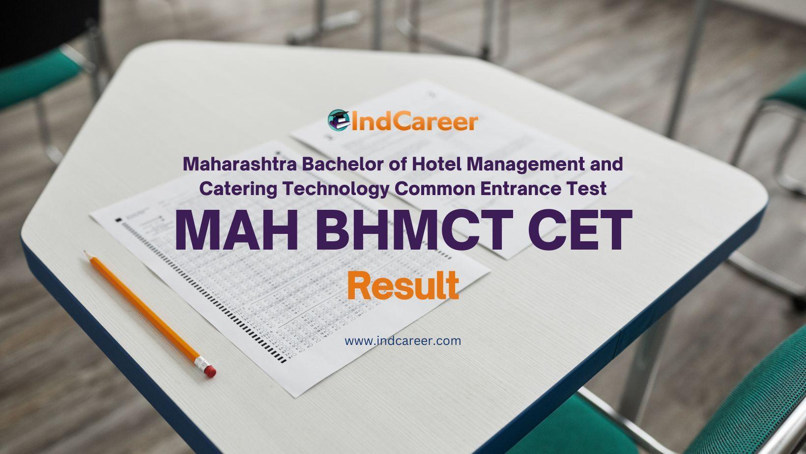 MAH BHMCT CET Result