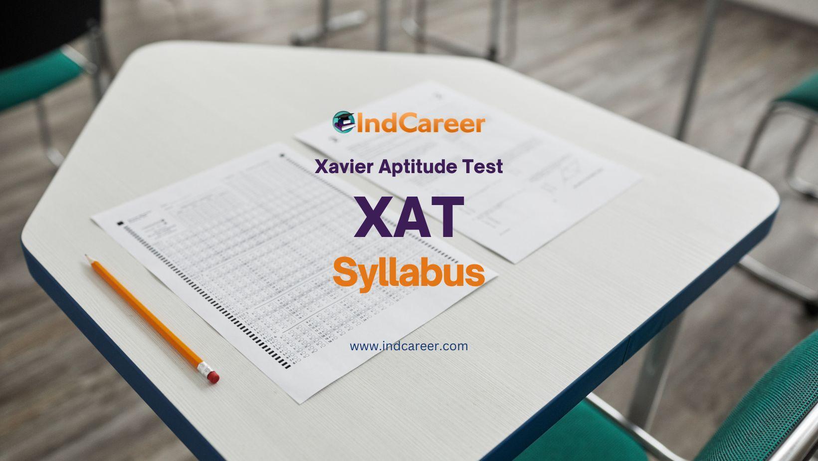 XAT Syllabus, Download PDF