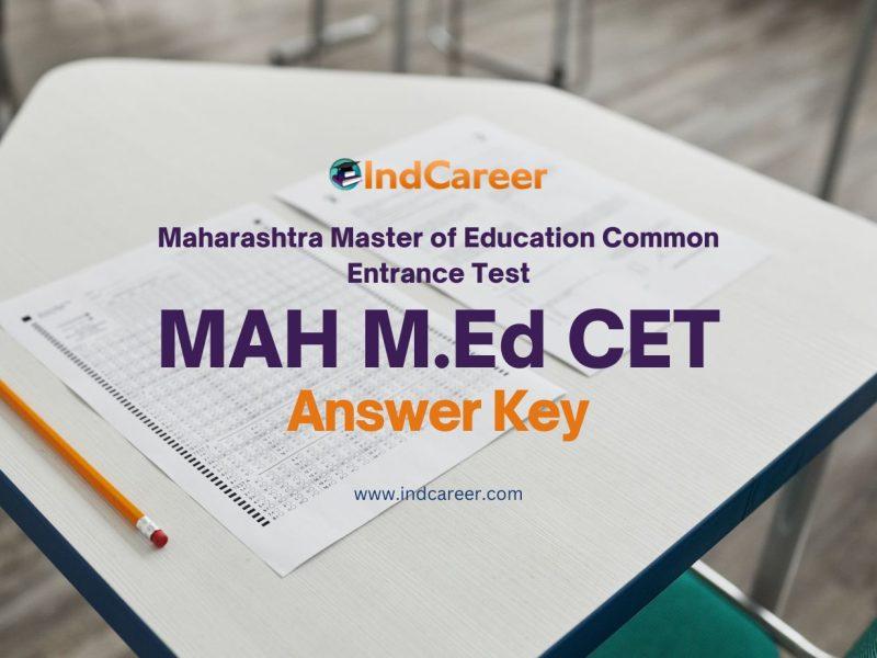 MAH M.Ed CET Answer Key