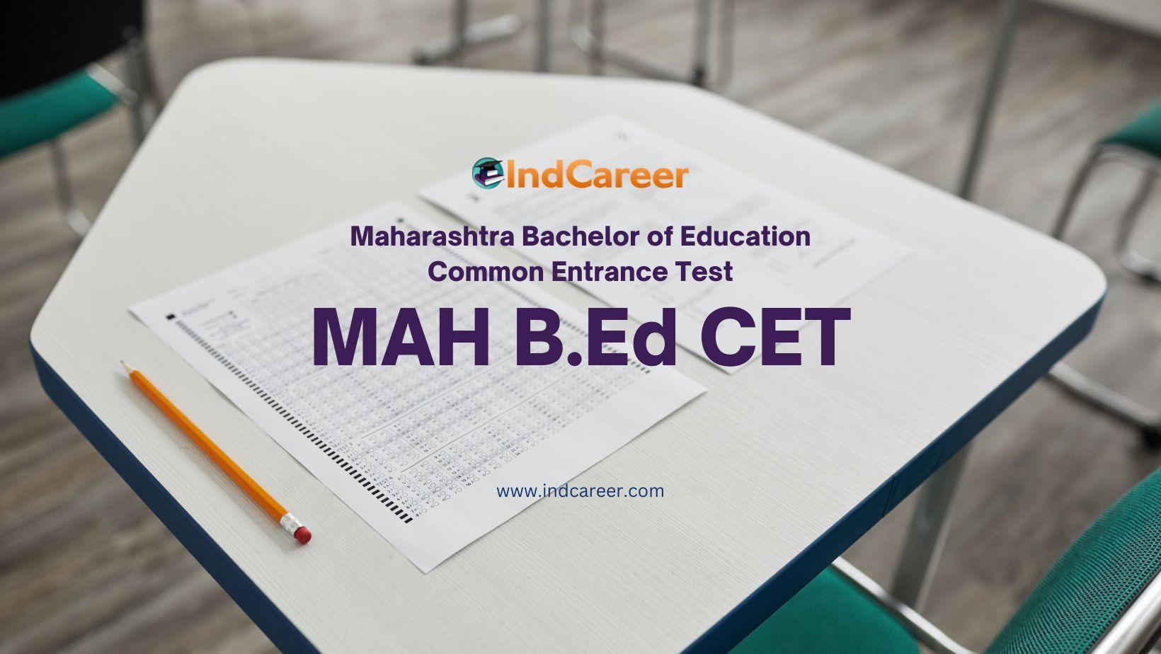 MAH B.Ed CET