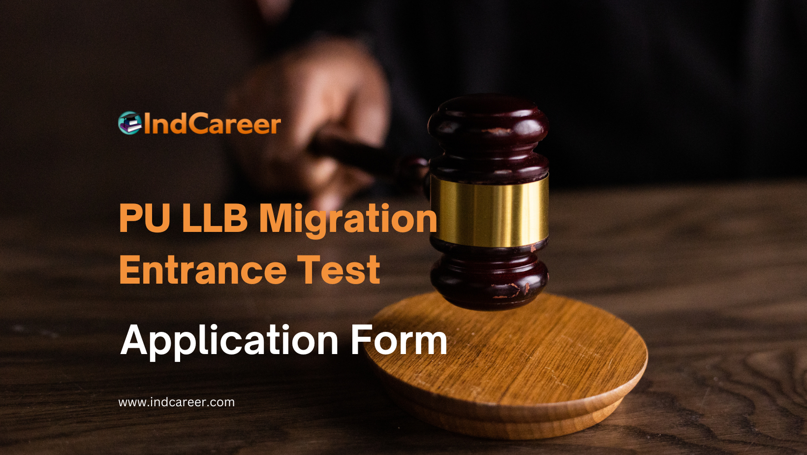 PU LLB Migration Entrance Test Application Form