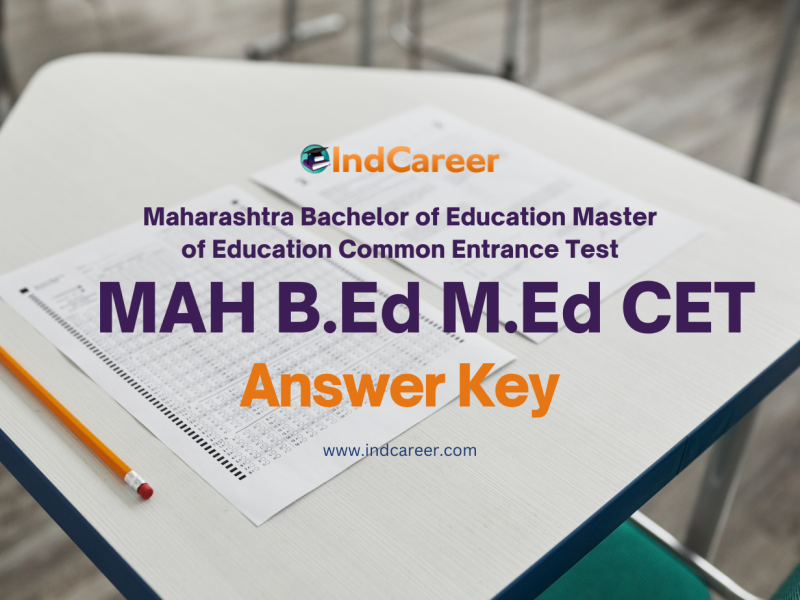 MAH B.Ed M.Ed CET Answer Key