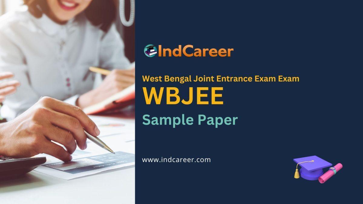 WBJEE Sample Paper