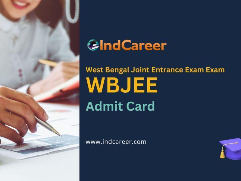 WBJEE Admit Card