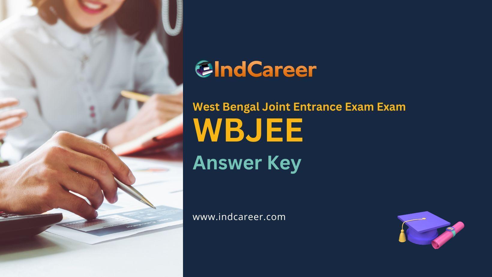 WBJEE Answer Key