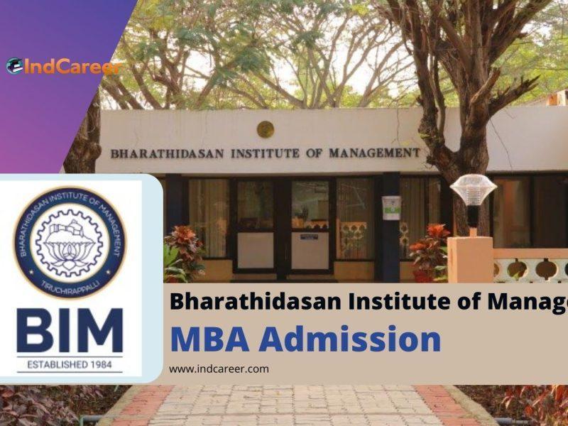 Bharathidasan Institute of Management MBA Admission