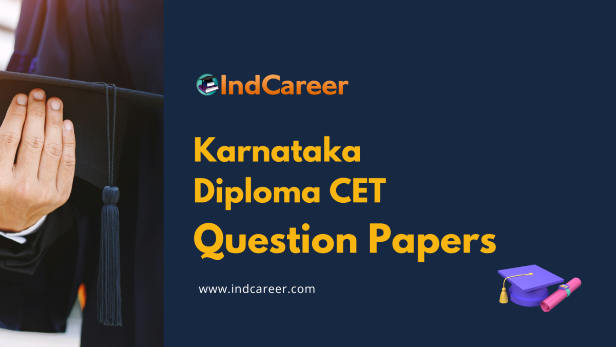 Karnataka DCET Previous Year Question Papers
