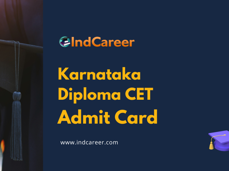 Karnataka DCET Admit Card