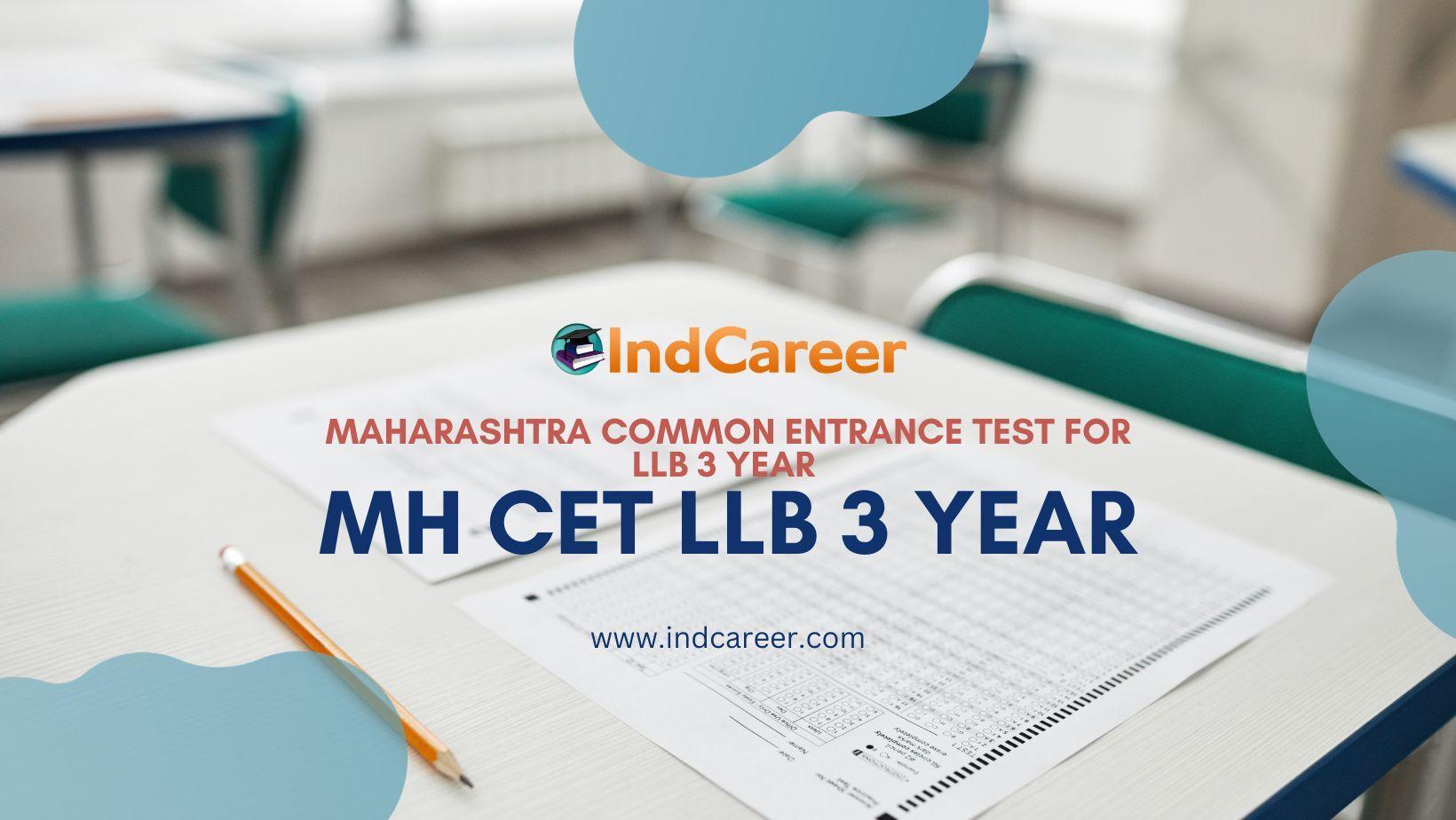 MH CET LLB 3 Year