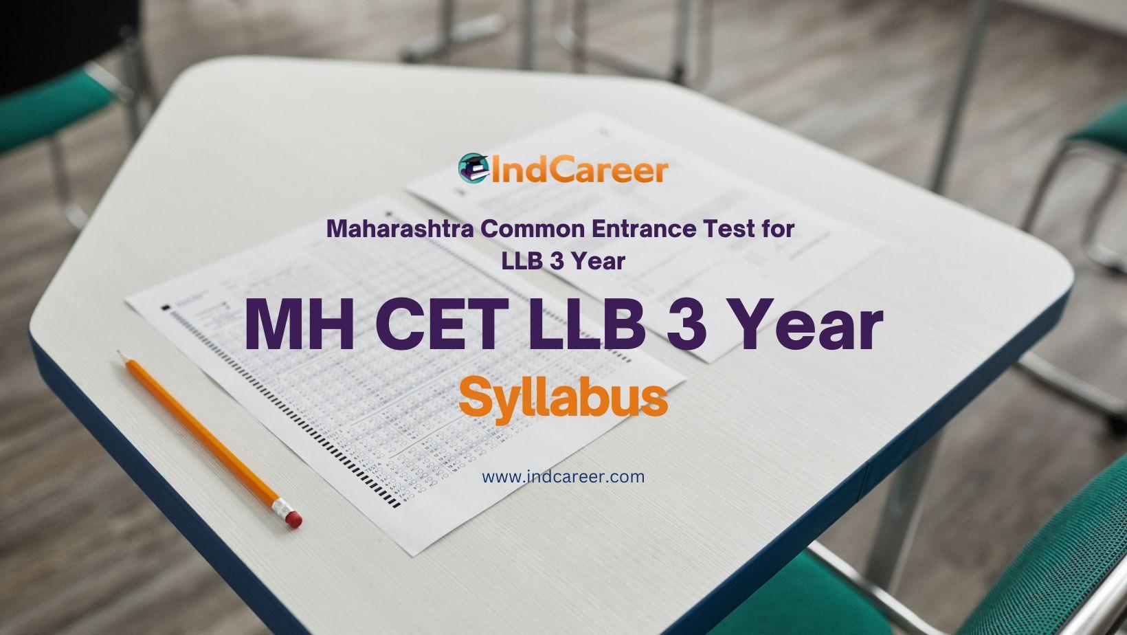 MH CET LLB 3 Year