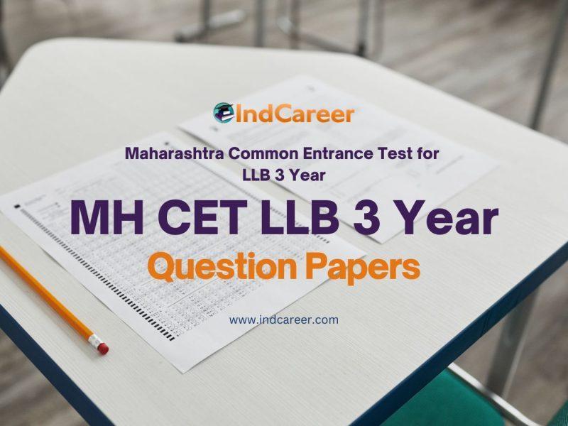 MAH CET LLB 3 Year Previous Year Question Papers