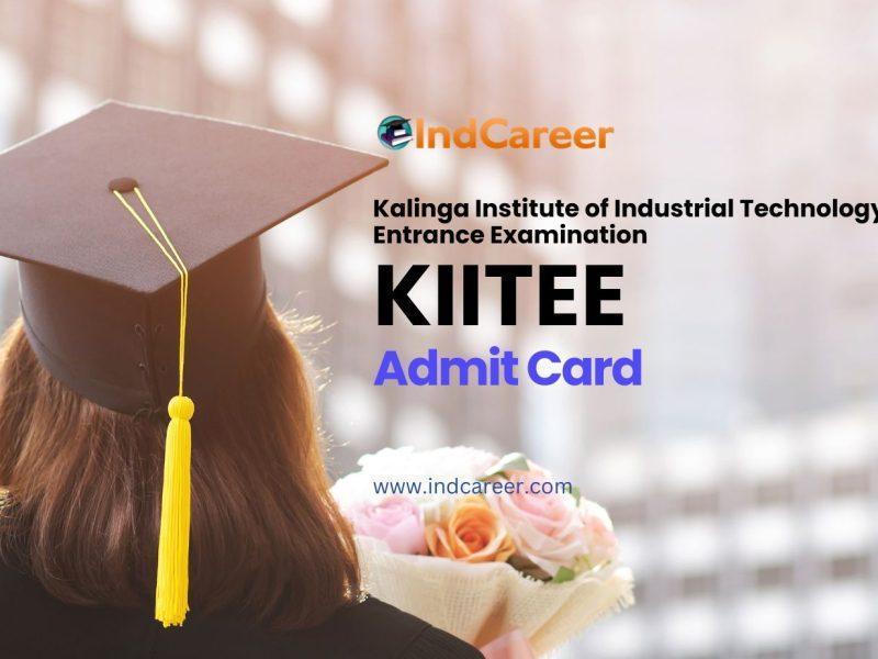 KIITEE Admit Card