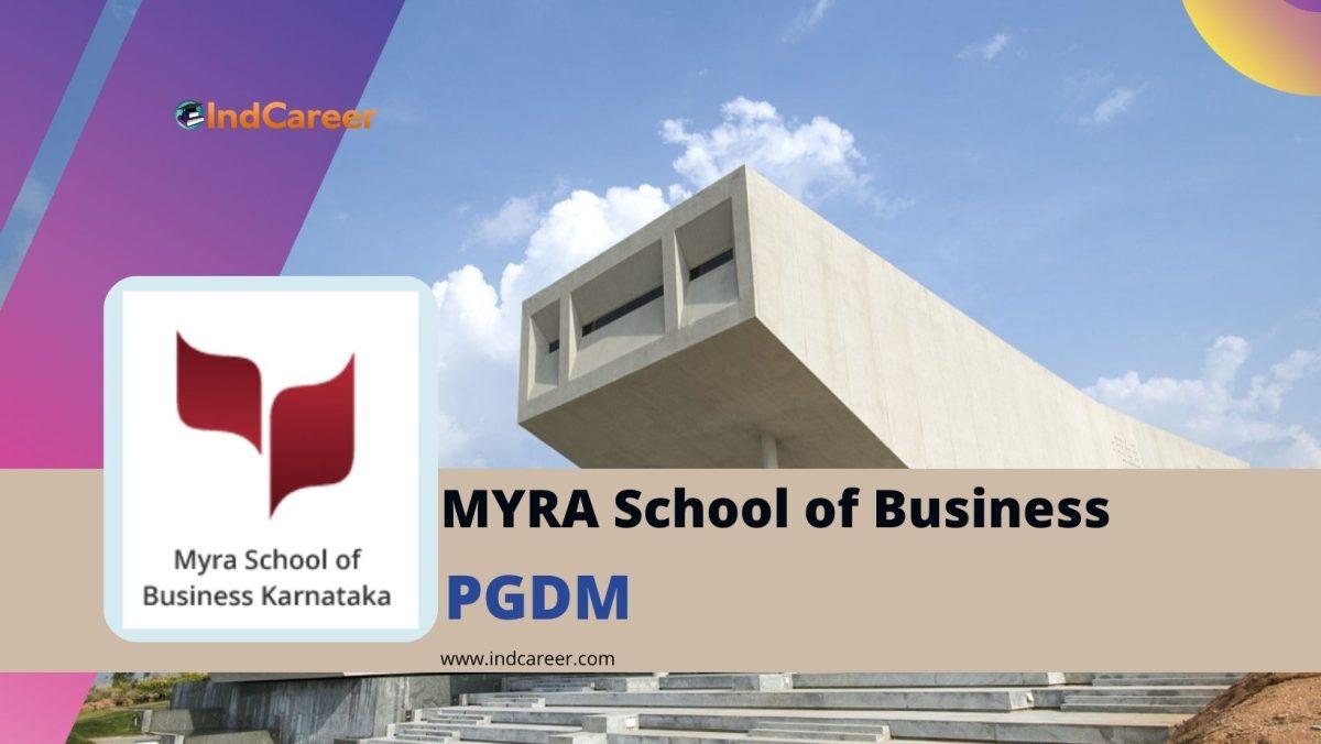 MYRA School of Business PGDM Admission