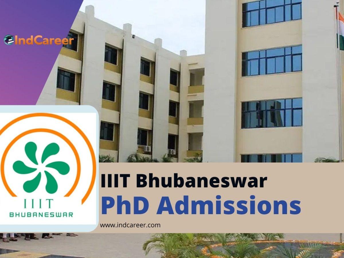 IIIT Bhubaneswar PhD Admission 2024: Dates, Eligibility, Application Form