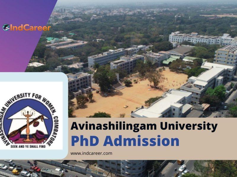 Avinashilingam University PhD Admission