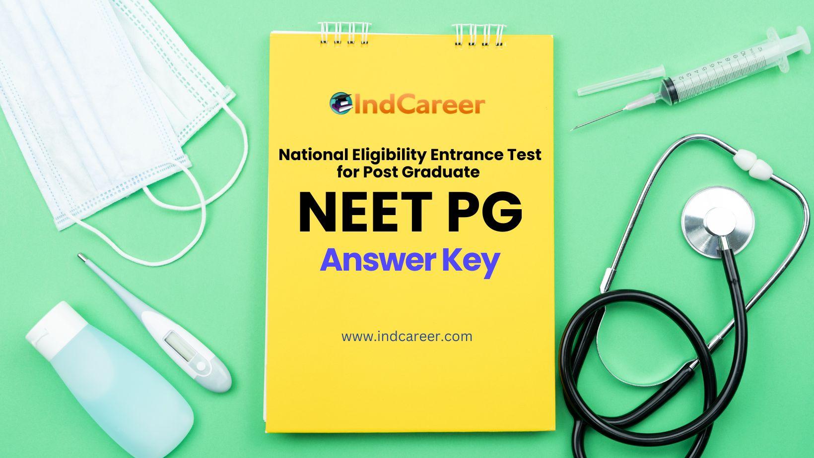 NEET PG Answer Key