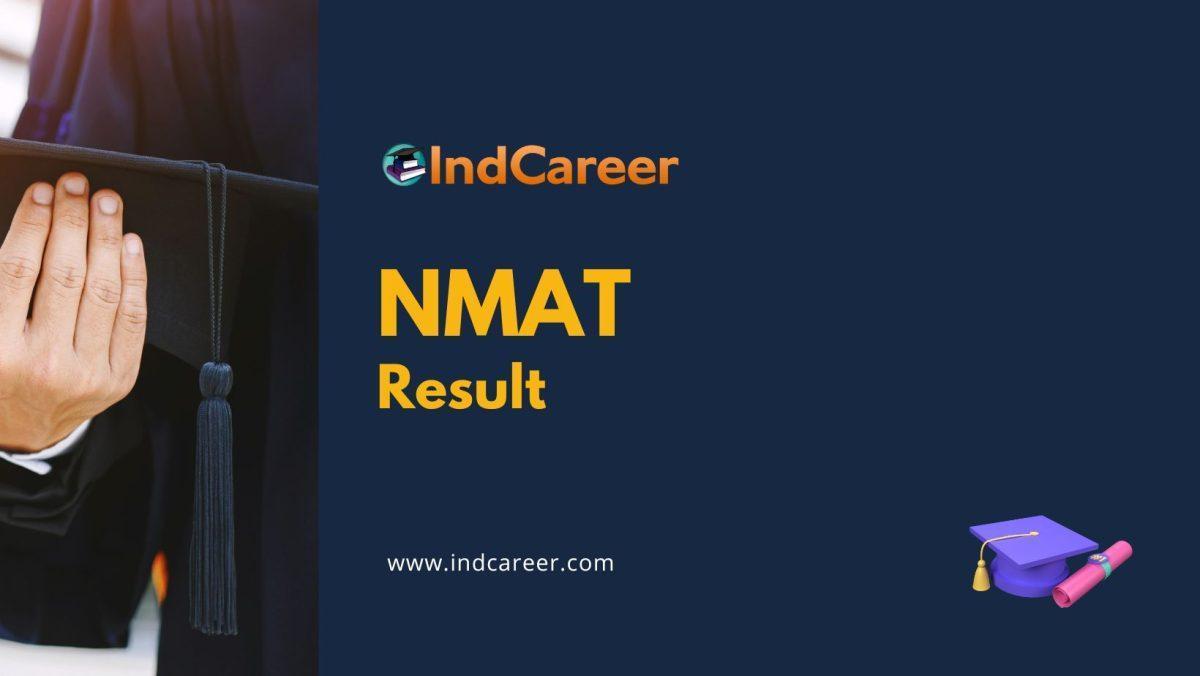 NMAT Result 2024 Direct Link to Download Scorecard, Merit List Check