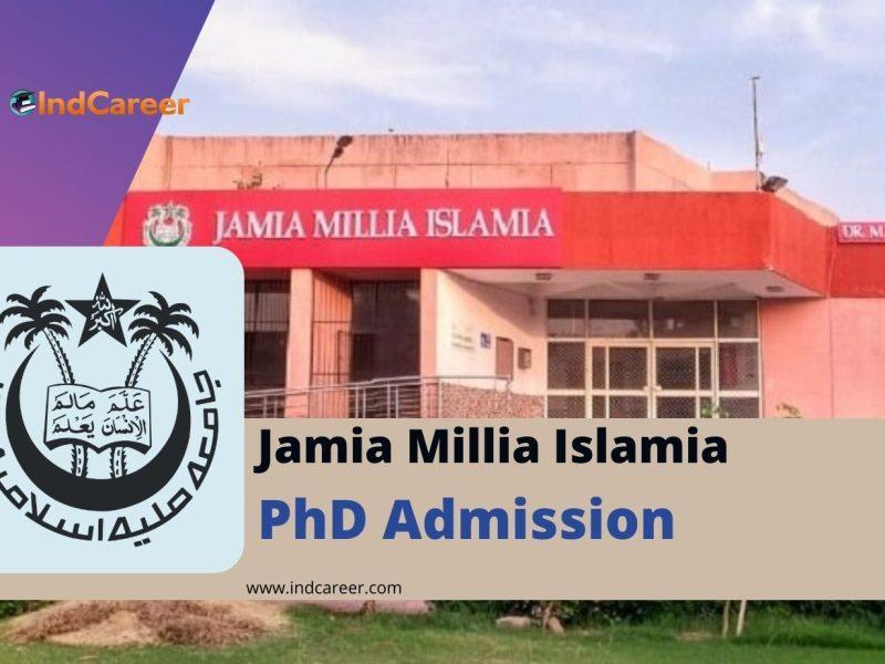 Jamia Millia Islamia PhD Admissions