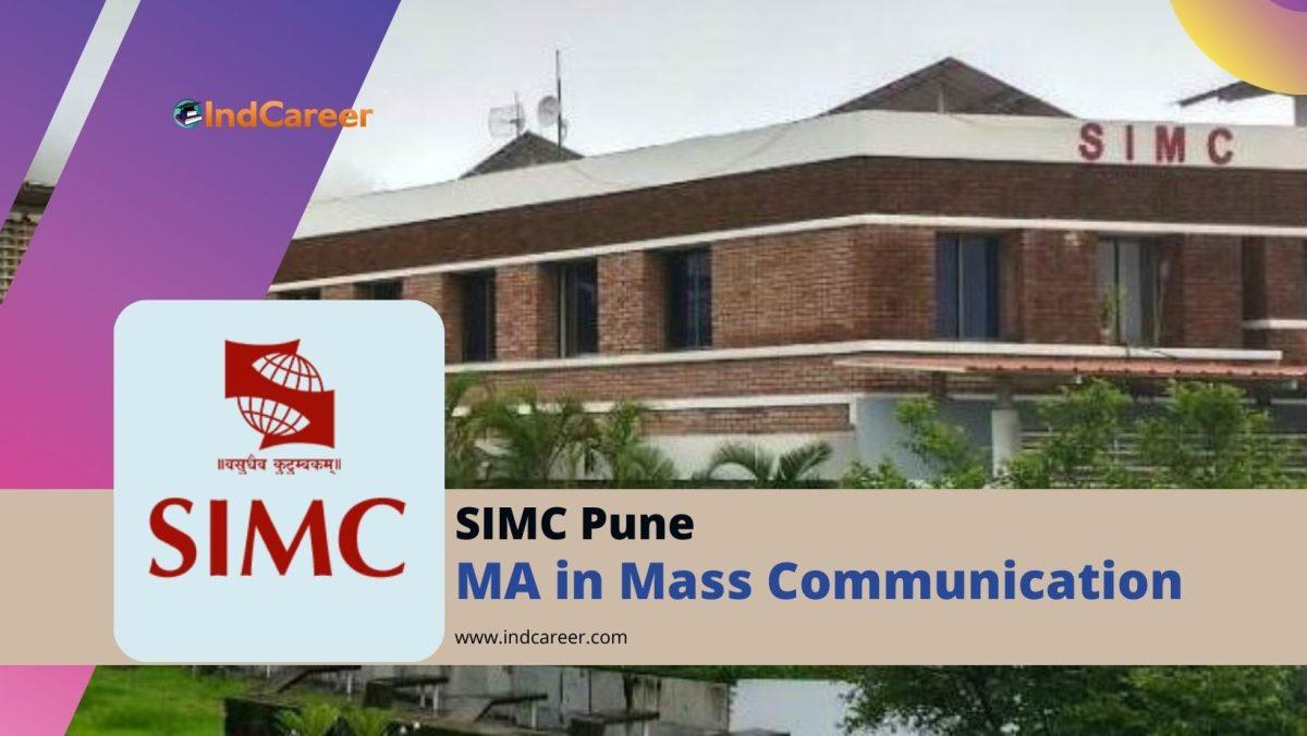 SIMC Pune MA in Mass Communication Admission