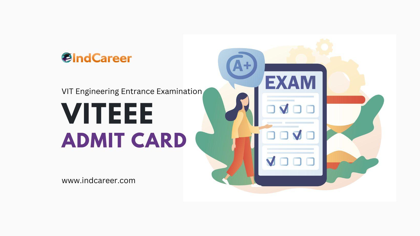 VITEEE Admit Card