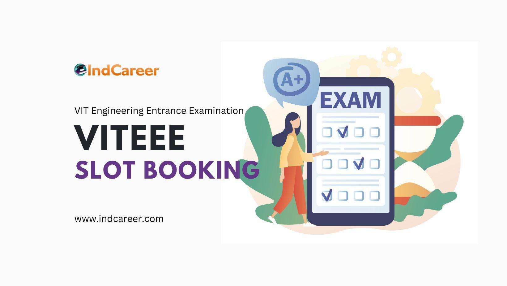 VITEEE Slot Booking