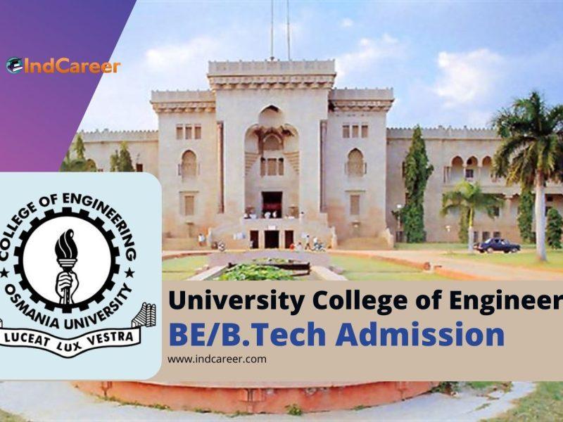 University College of Engineering (OU) BE/B.Tech Admission