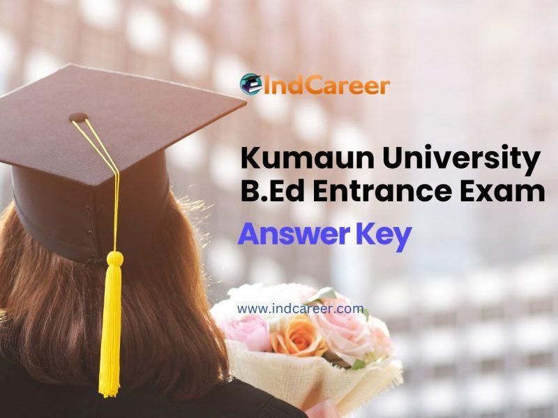 Kumaun University B.Ed Entrance Exam Answer Key
