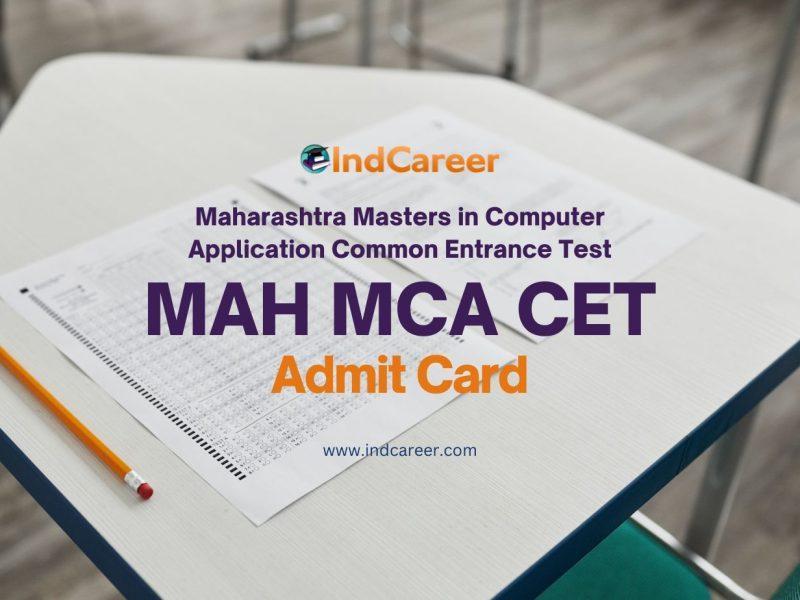 MAH MCA CET Admit Card