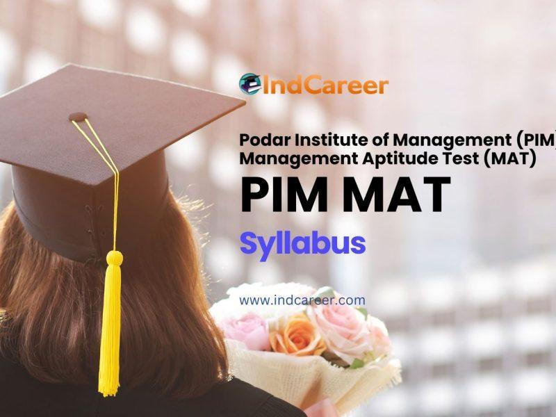 PIM MAT Syllabus