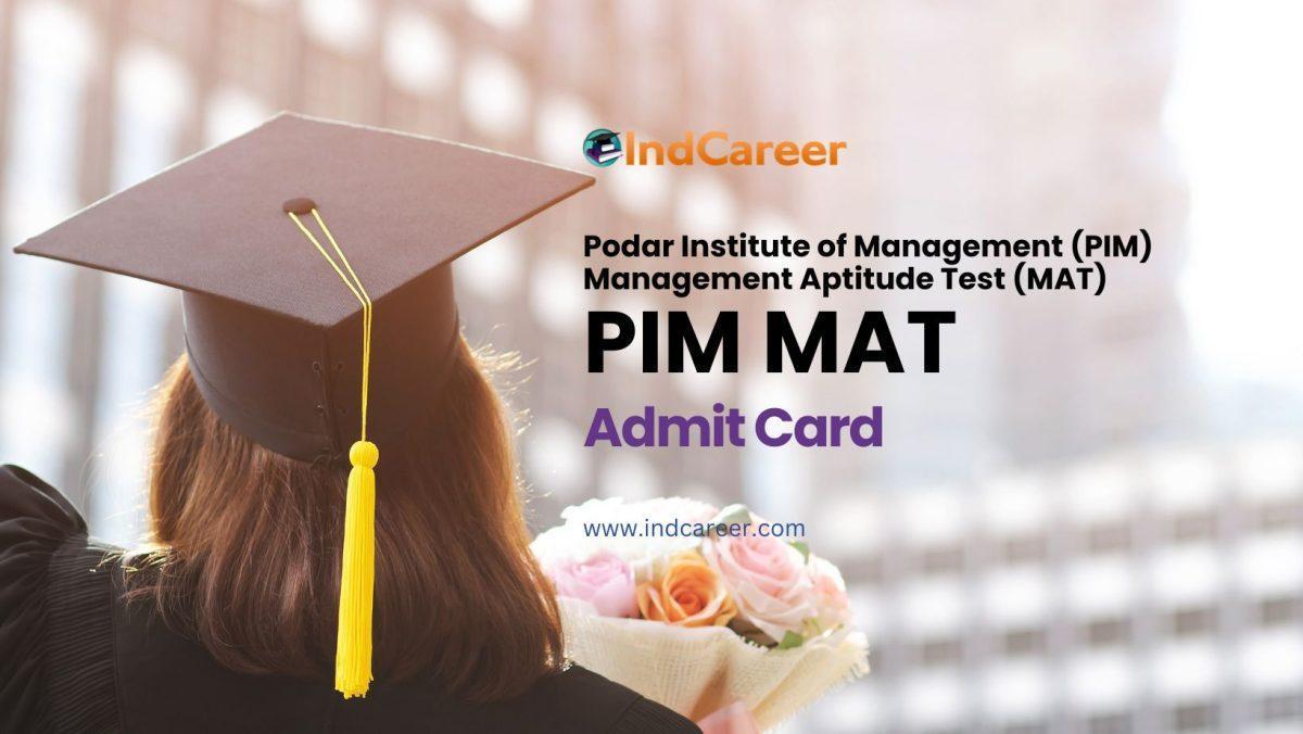 PIM MAT Admit Card