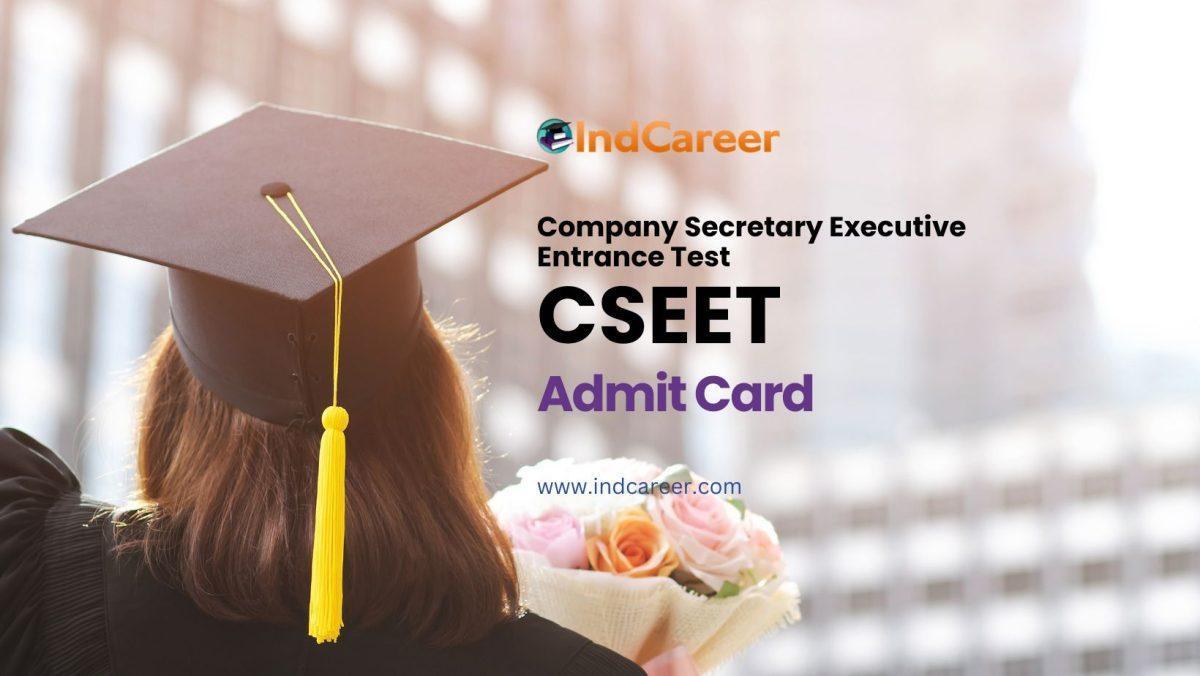 CSEET Admit Card