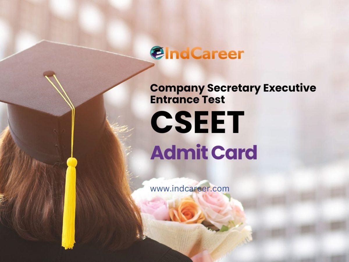 CSEET Admit Card