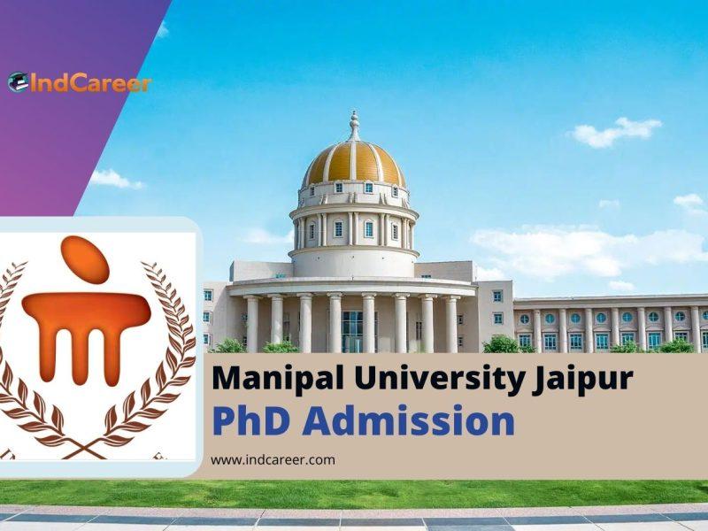 Manipal University Jaipur PhD Admission
