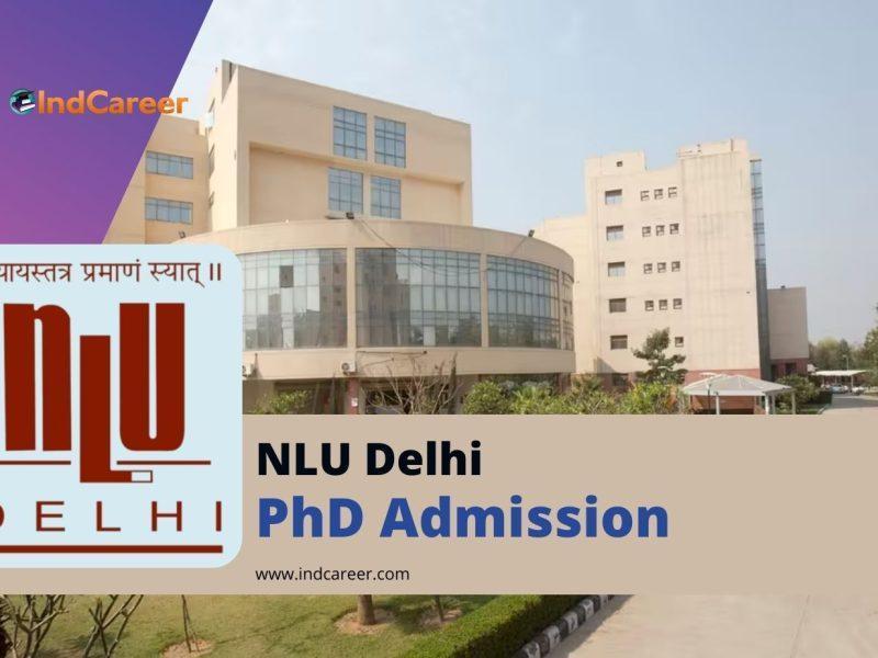NLU Delhi PhD Admission