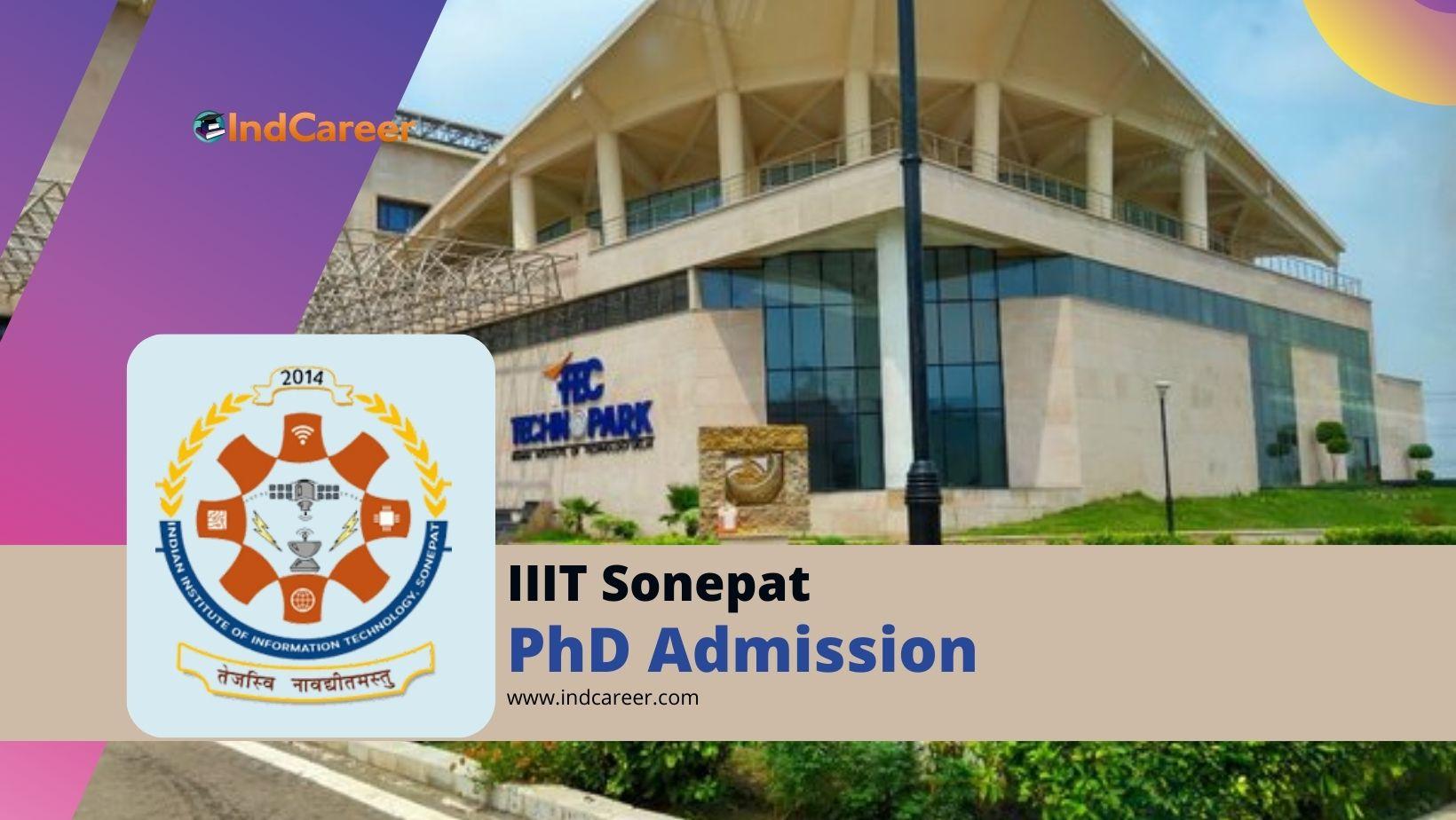 IIIT Sonepat PhD Admission