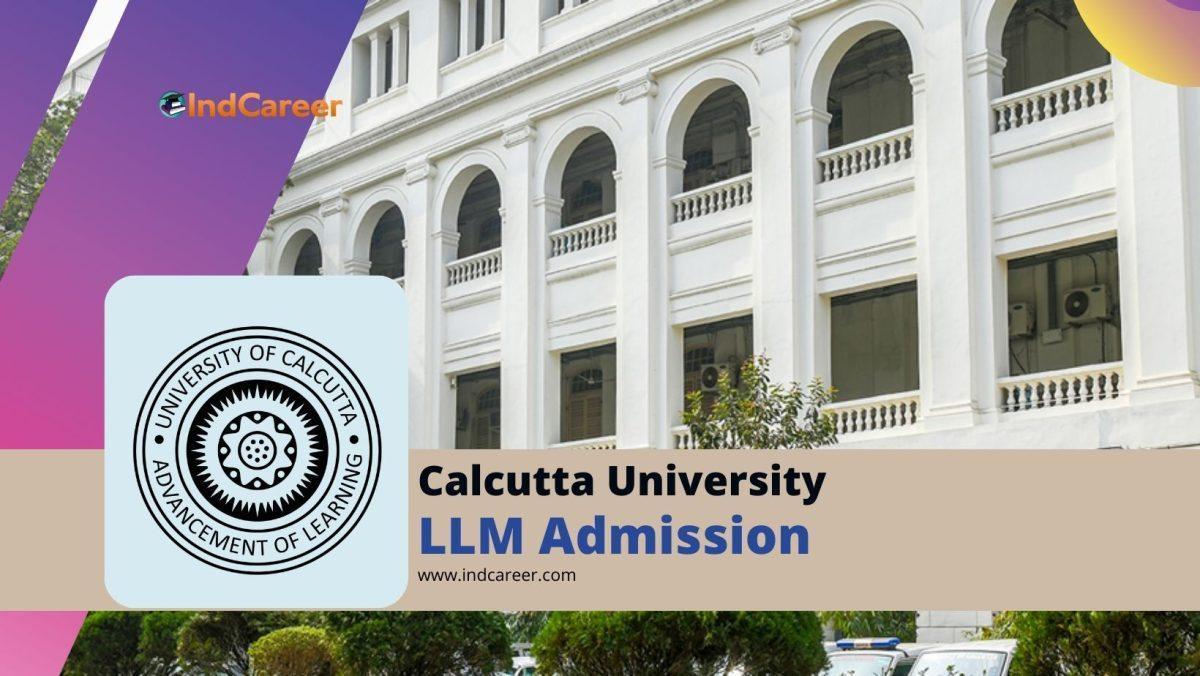 Calcutta University LLM Admission