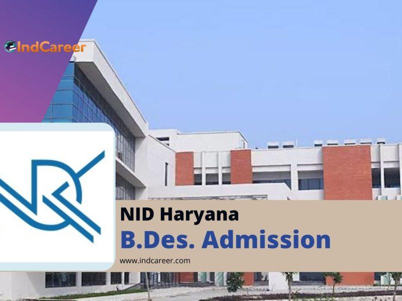 NID Haryana B.Des. Admission