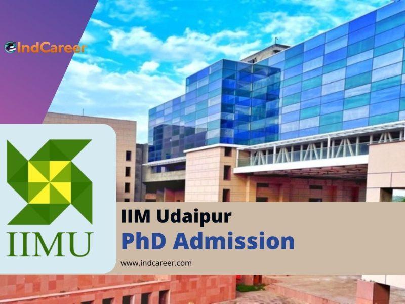 IIM Udaipur PhD Admission