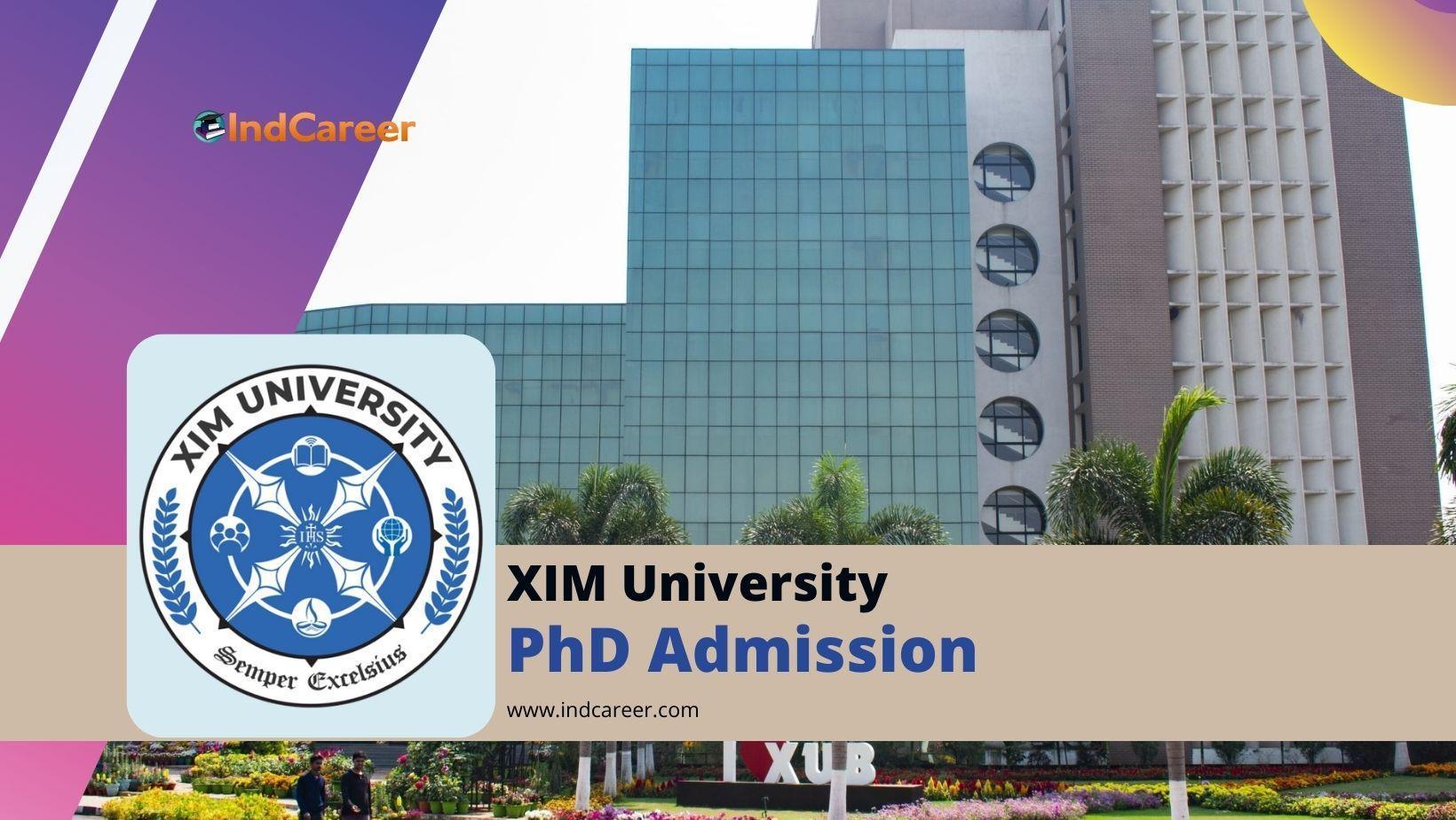 XIM University PhD Admission