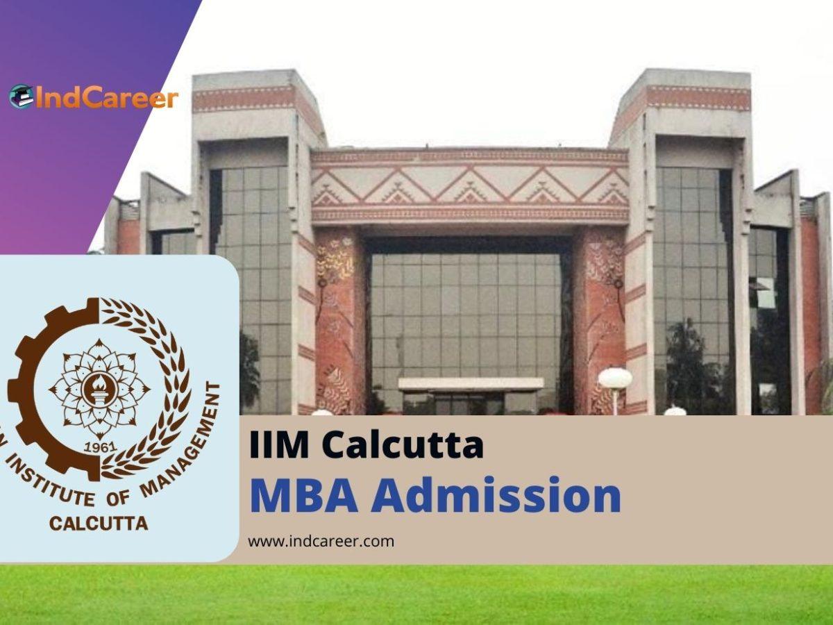 IIM Calcutta MBA Admission 2024 Application Form, Dates