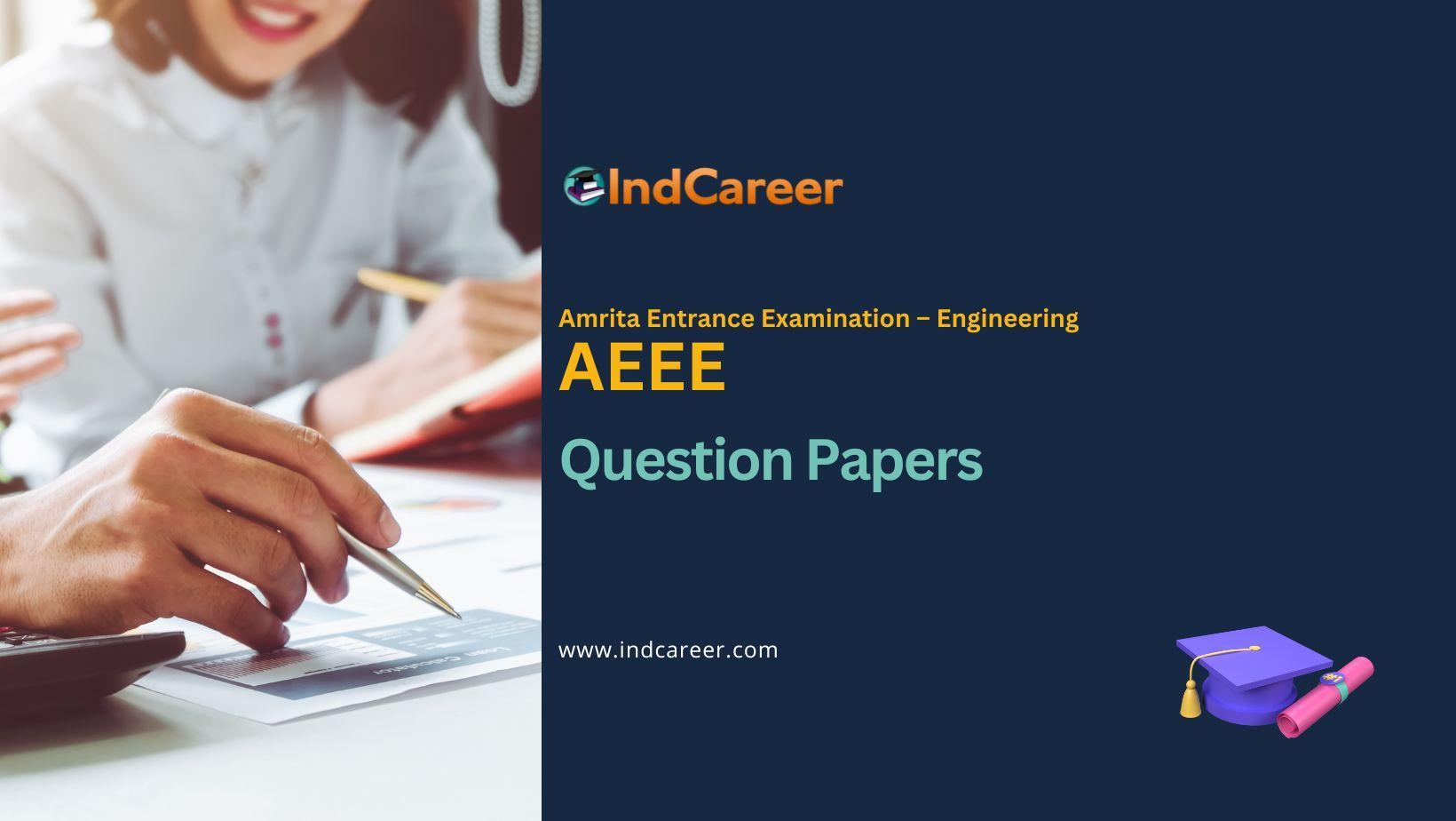 AEEE Question Papers