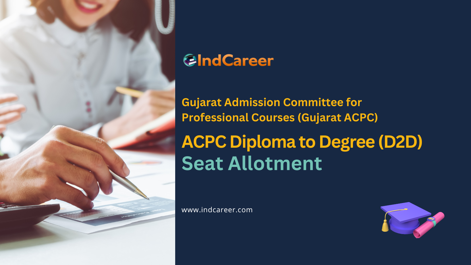 ACPC Diploma to Degree (D2D) Seat Allotment