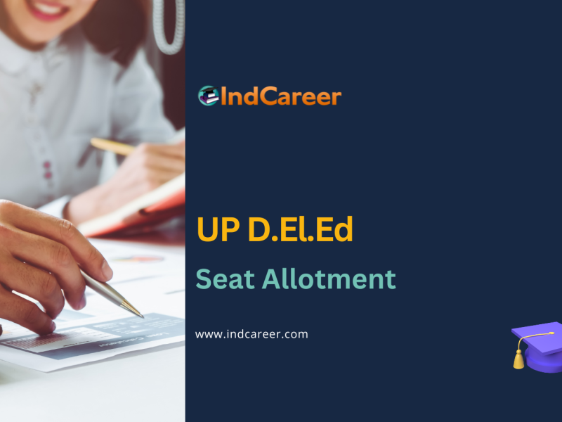UP D.El.Ed Seat Allotment