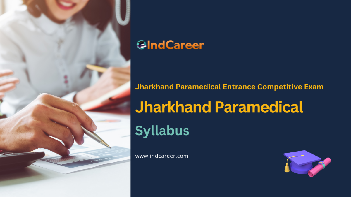 Jharkhand Paramedical Syllabus