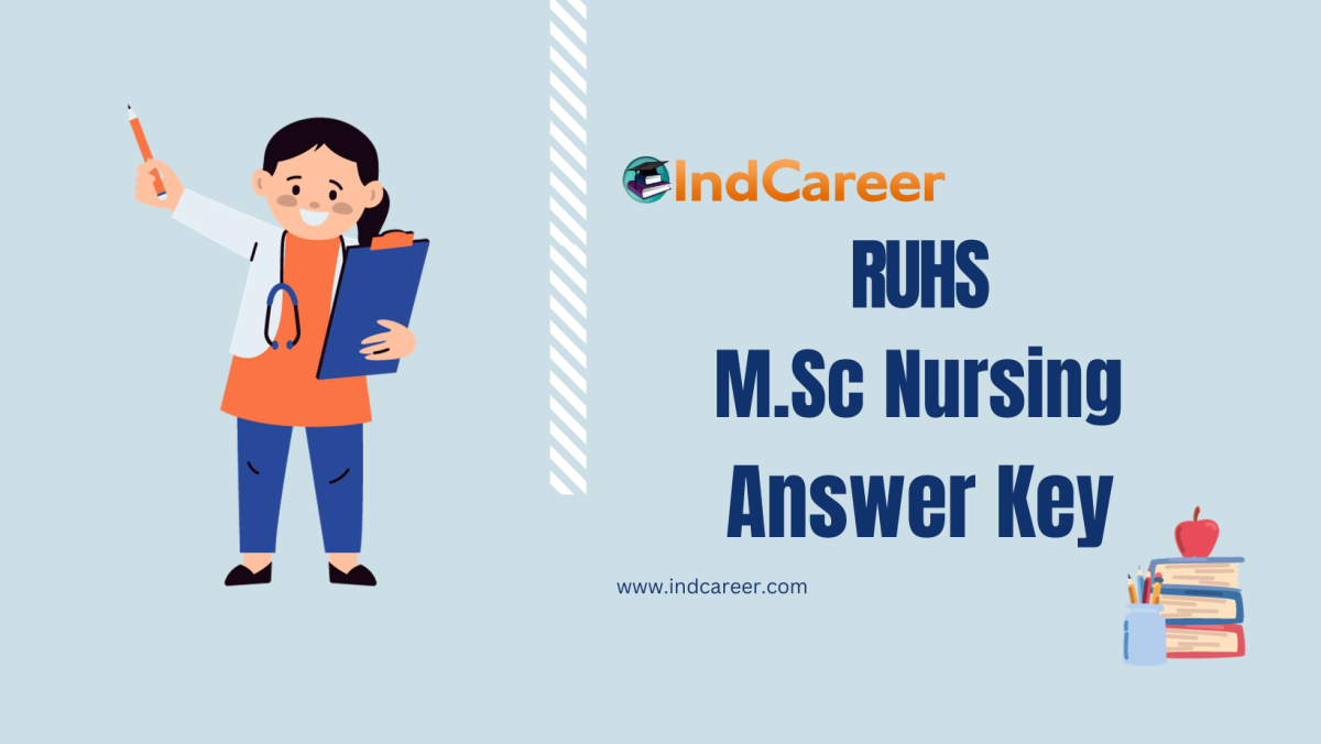 RUHS M.Sc Nursing Answer Key